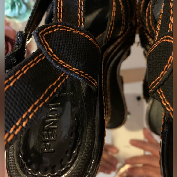 EUC❤️‍🔥FENDI canvas espadrilles. - Picture 5 of 12